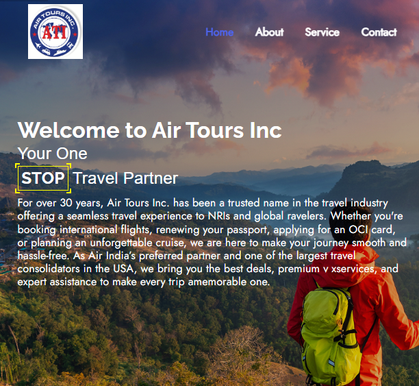 AIR TOURS INC.