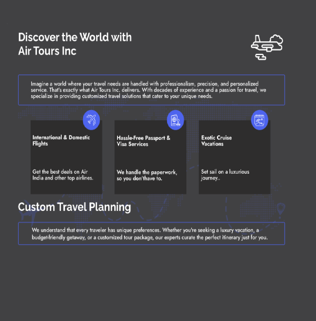 AIR TOURS INC.