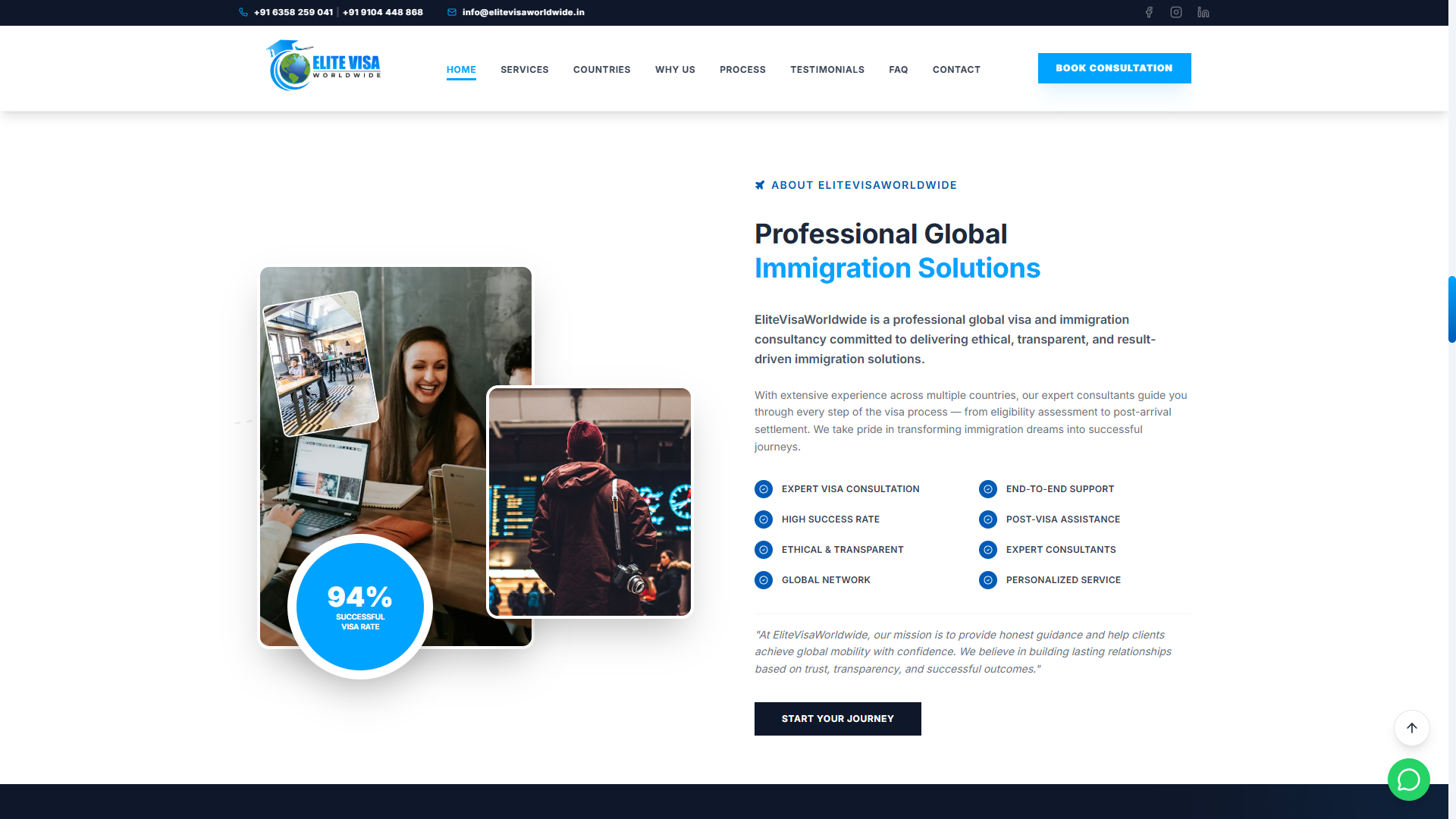 Elite Visa Worldwide Portfolio