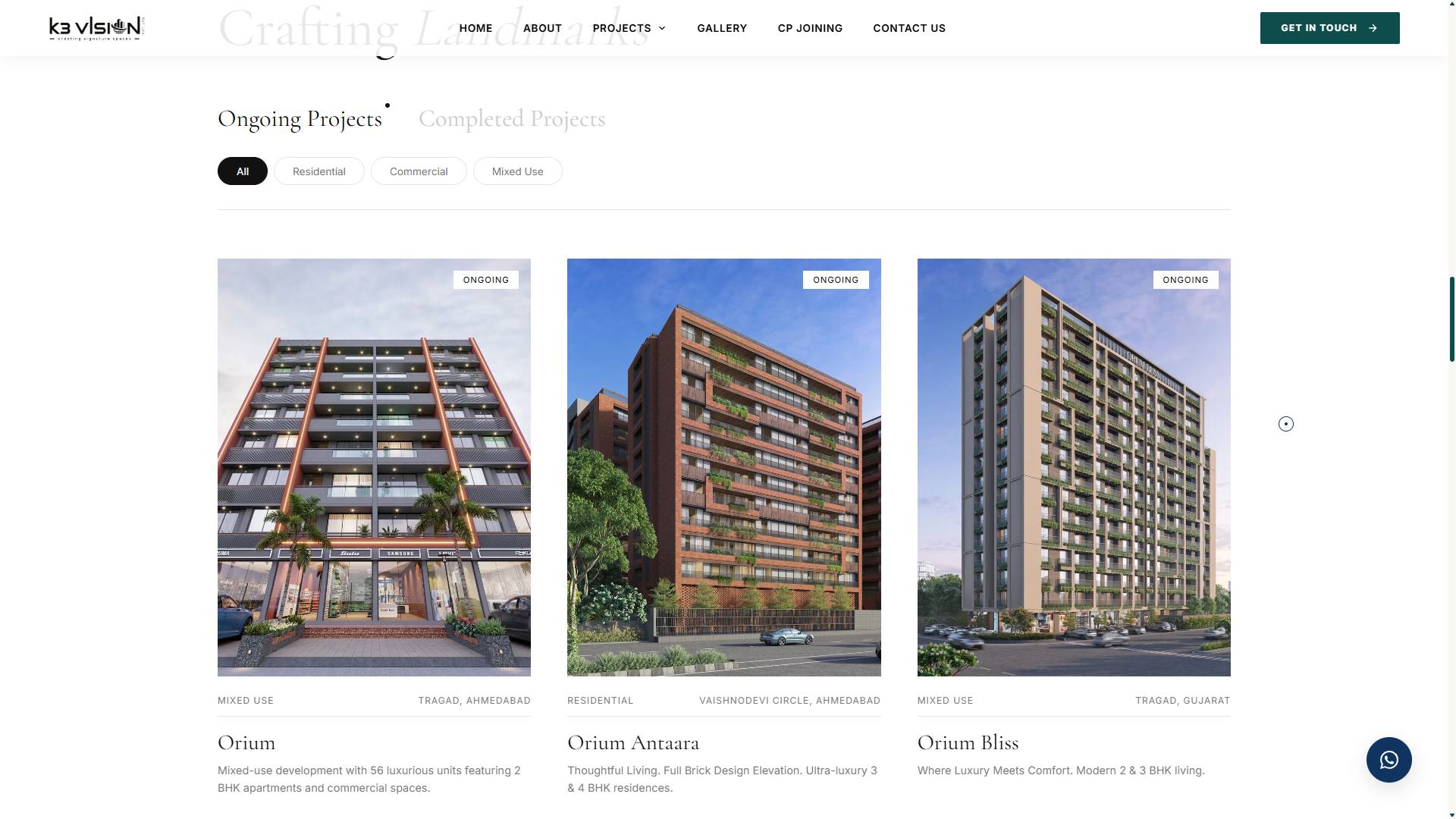 K3 Vision Website