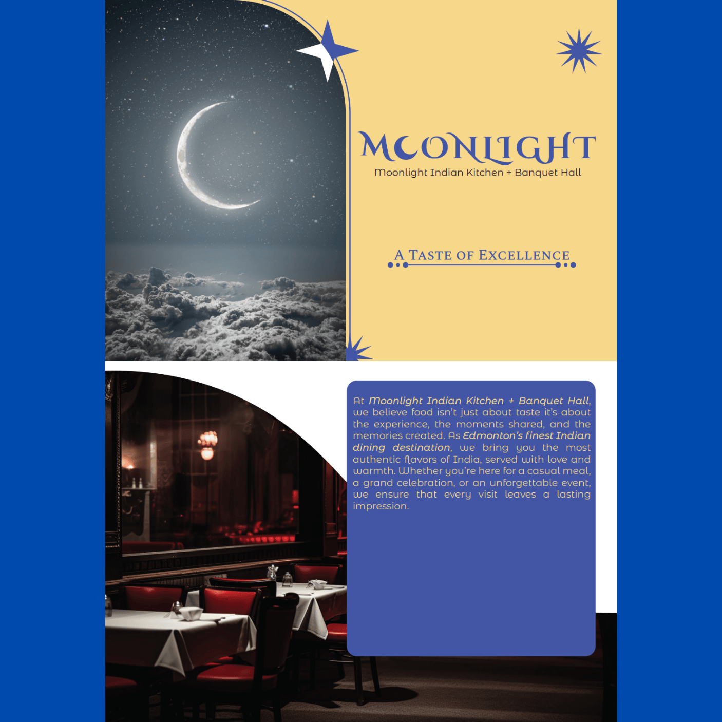 Moonlight Indian Kitchen + Banquet Hall - Brand Assets