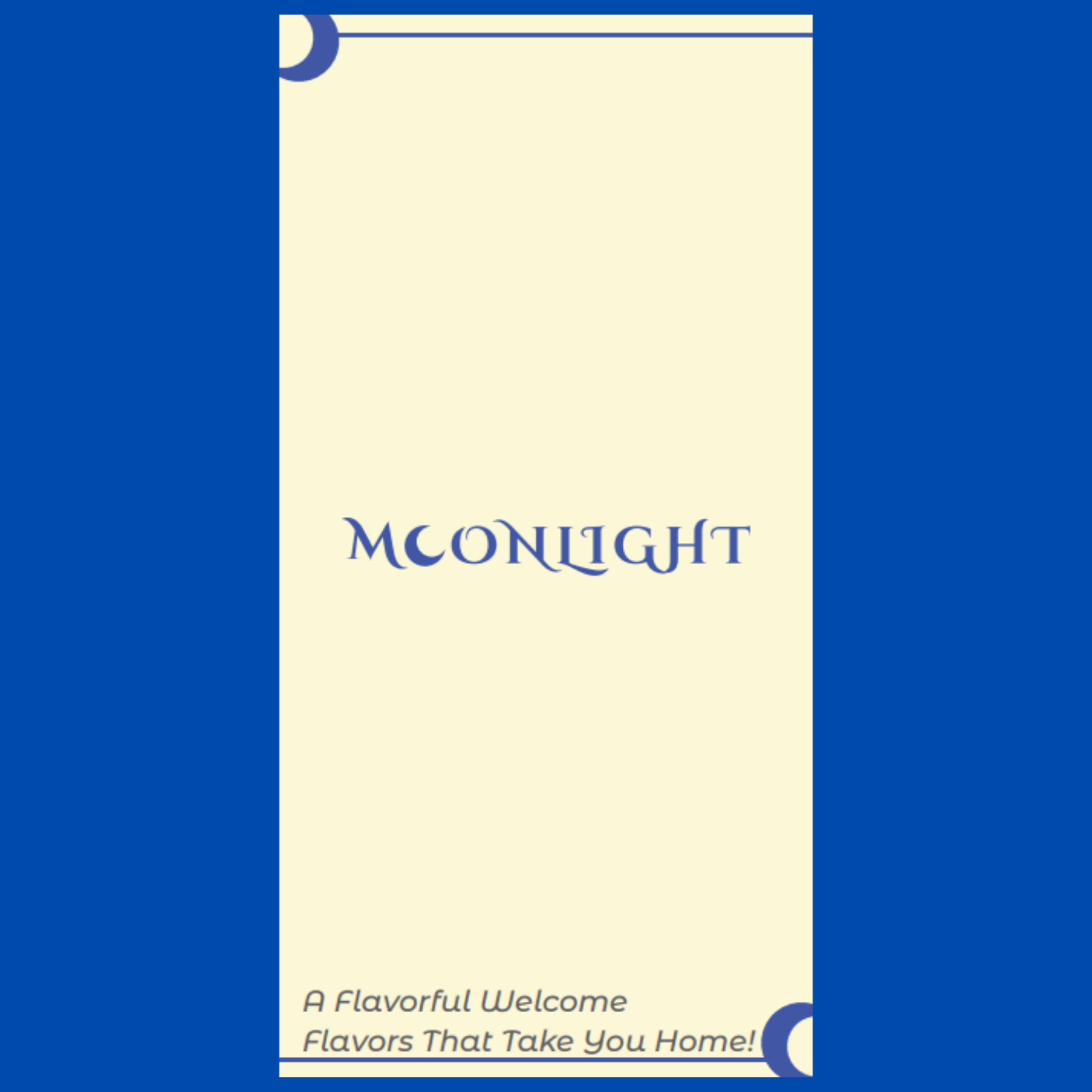 Moonlight Indian Kitchen + Banquet Hall - Brand Assets