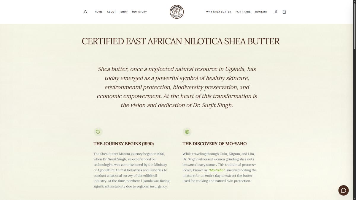 Shea Butter Mantra
