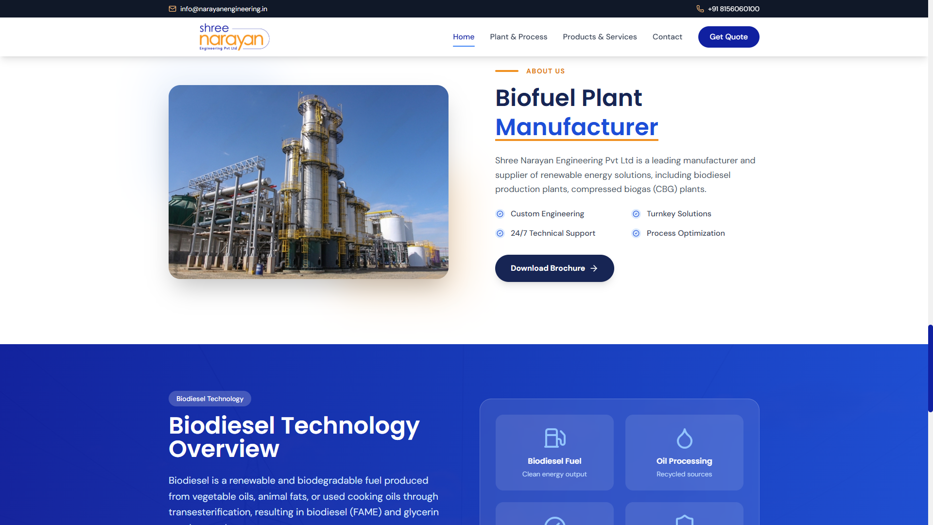 Shree Narayan Engineering Portfolio